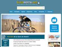 Tablet Screenshot of guiasierra.net